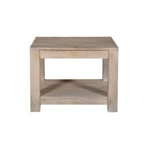 Modern Boston Solid Wood Bedside Table
