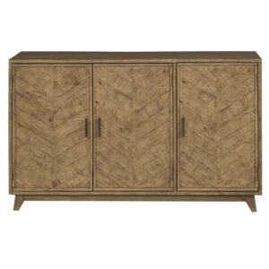 Modern Boston Solid Wood Sideboard Buffet 3 Door